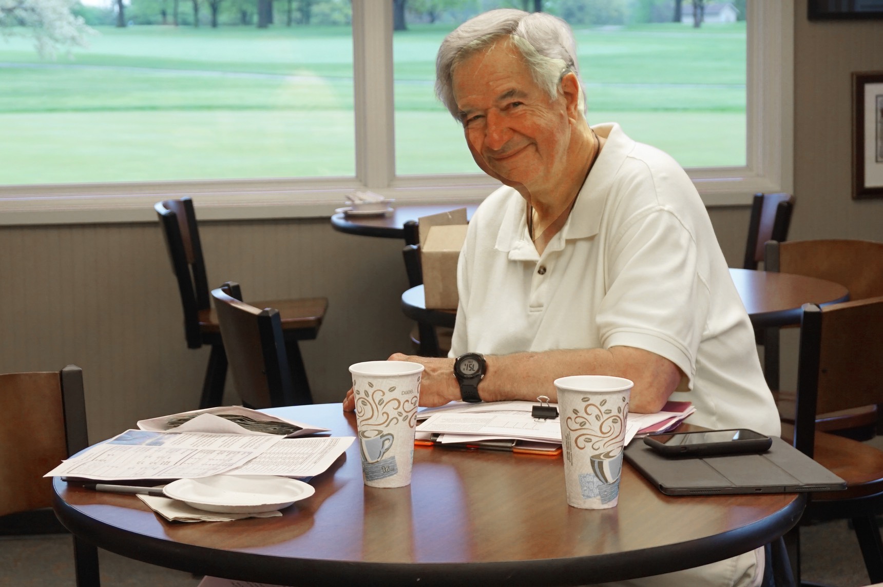 Wayne organizes the starters